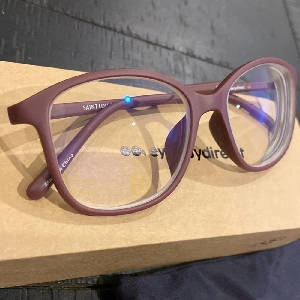 Prescription Mauve Purple Saint Lou Eyeglasses New 🤓​​​​​​​​​​​​​​​​